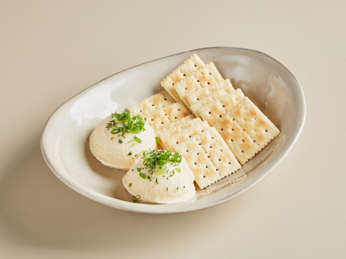 아이스쪽파크림치즈크래커