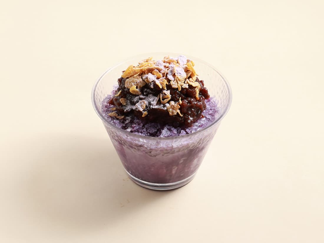 우베팥빙수