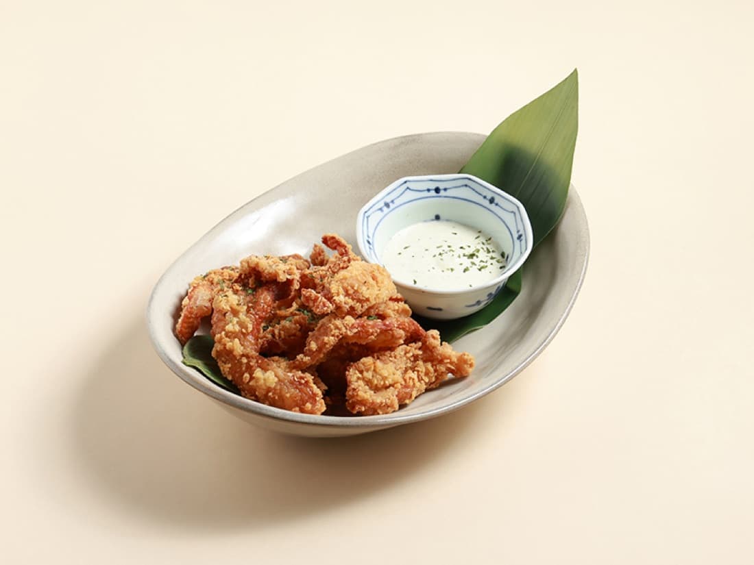 통통한닭껍질튀김