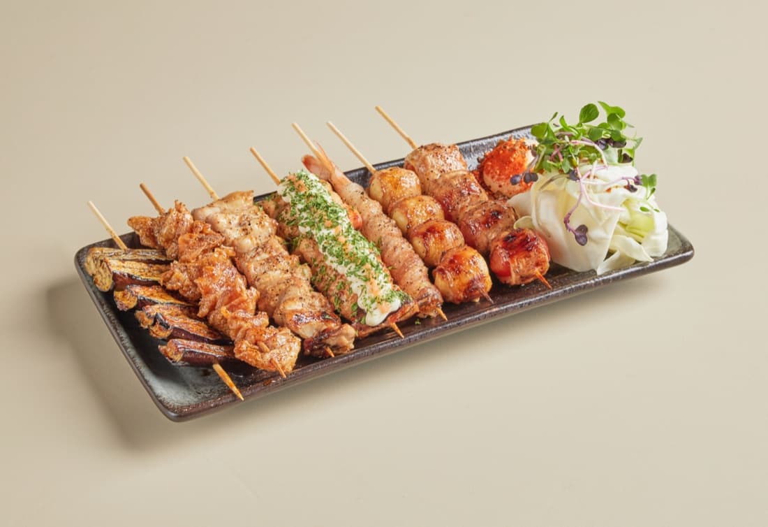 숯불꼬치7종